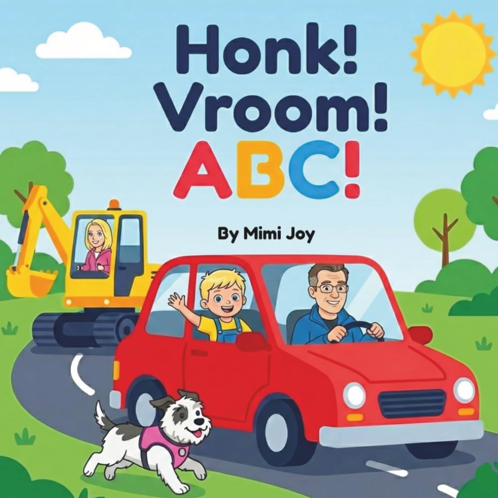 HONK! VROOM! ABC!: A Mimi & Pops Adventure (Mimi & Pops Children's Books)