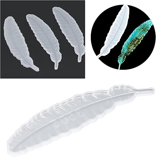 Miniatura 5 de 5 piezas de silicona, forma de fundición de bricolaje marcapáginas de silicona para proyectos de manualidades