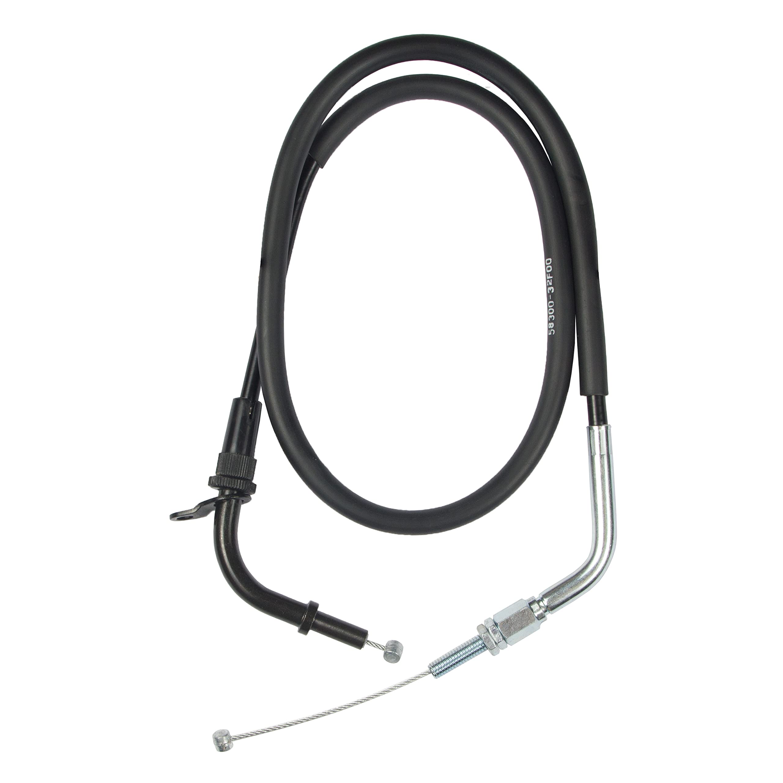 MotoMasterMotorcycle Throttle Cable A (Open) Compatible with Suzuki GSF 1200 Bandit / 58300-32F00