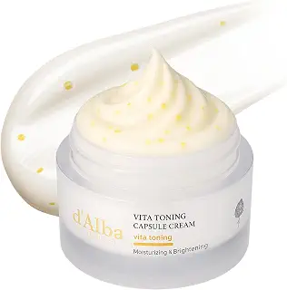 [d'Alba公式] ビタトーニングカプセルクリーム 55g Vita Toning Capsule Cream 55g