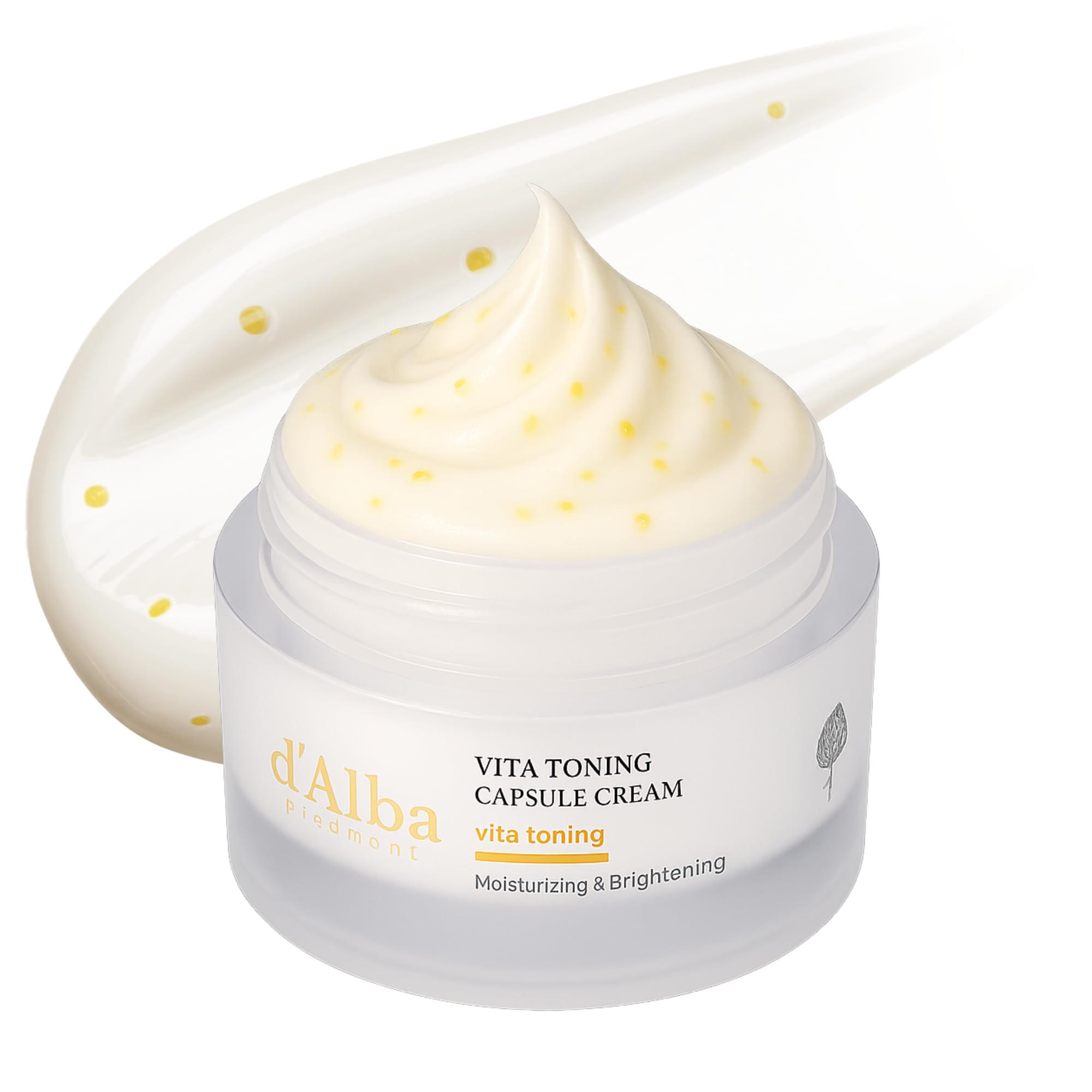 [d'Alba公式] ビタトーニングカプセルクリーム 55g Vita Toning Capsule Cream 55g