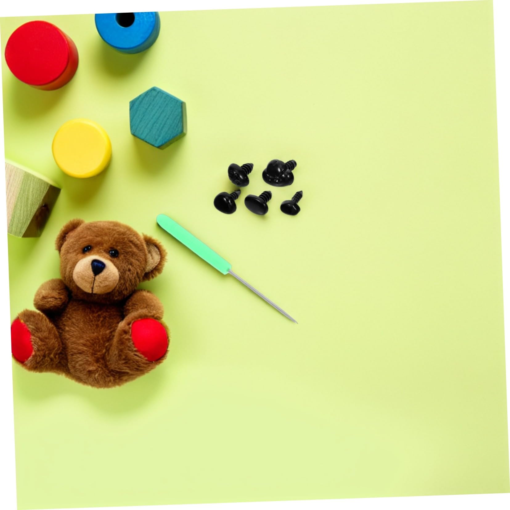 Occhi di Sicurezza per Pupazzi Strumento Preciso in Plastica e Metallo per Amigurumi