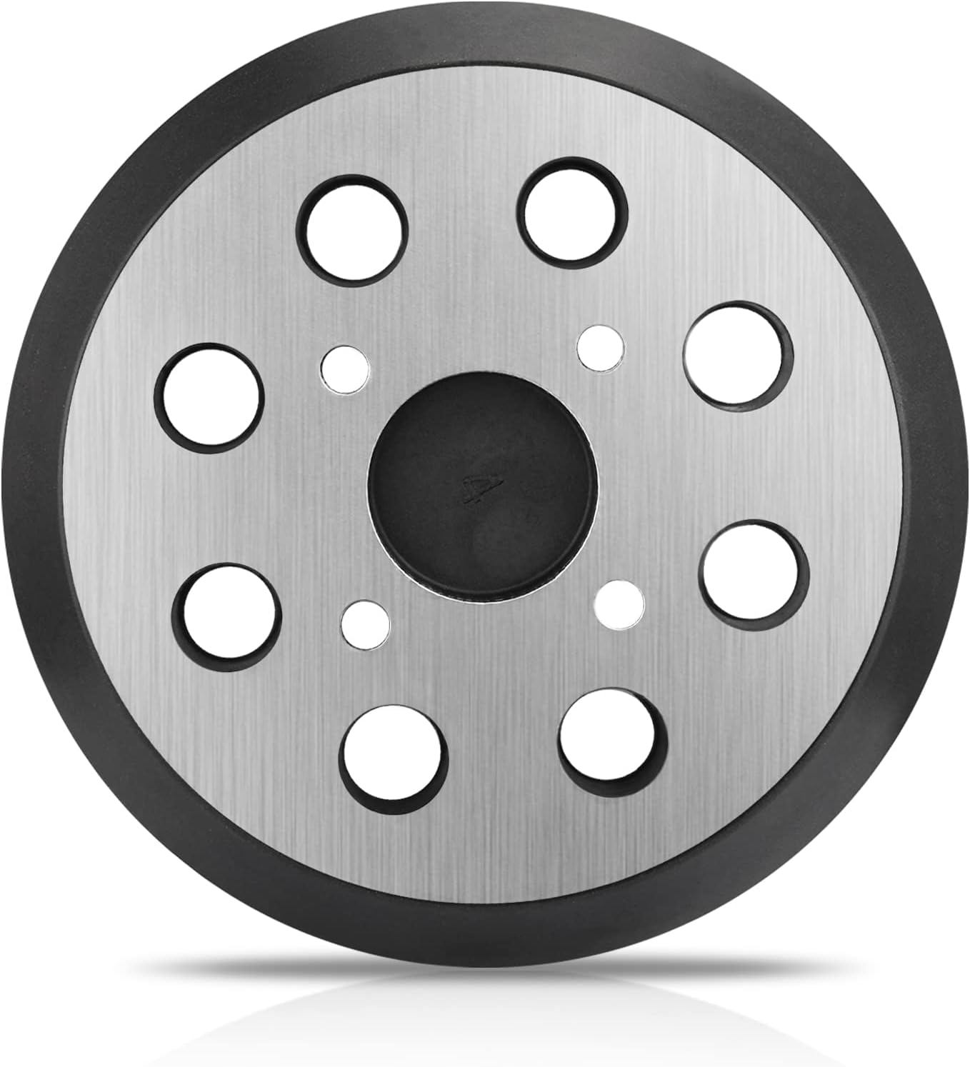 Sander Pad for Ryobi, 5 in 8 Hole Hook and Loop Orbital Sanding Metal Back Pad Replacement Parts for Ryobi RS290 RS280 RS240 P411 Milwaukee 6021-21 6034-21 Ridgid R2600 R2601 Random Orbit