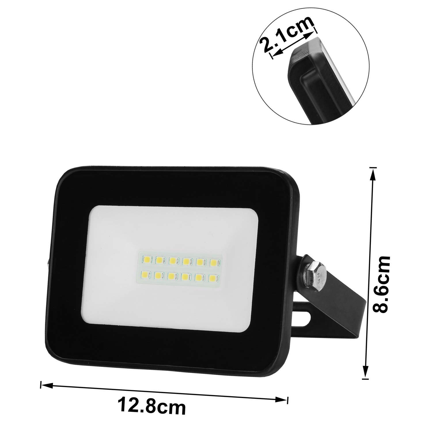 110V 12V 24V LED Low Voltage Outdoor Spotlights - Waterproof Flood Light with Al