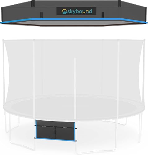 Miniatura 8 de SkyBound Funda de trampolín recreativo  Trampolín redondo al aire libre  Cubiertas de protección solar resistentes para trampolines redondos de