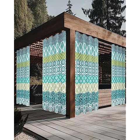 Waterproof Outdoor Curtains for Patio Cover