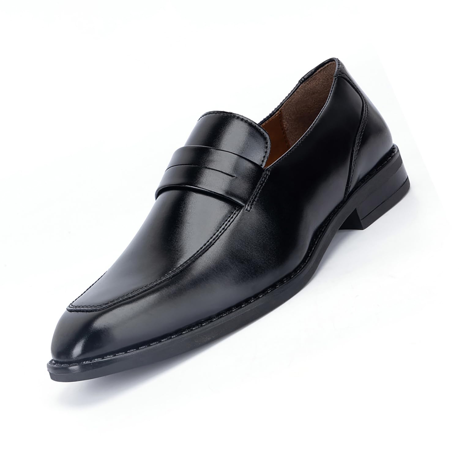 LOUIS STITCHFormal Shoe for Men Lace-up Shoes |Breathable Lining, Moccasins Style | Comfortable for Formal, Business Casual, Parties (SXMCJB)