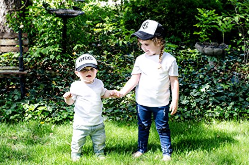 Kids Trucker B-Day Age Hat Baseball Cap Boys Girls 3rd Birthday 3 Toddler Black4