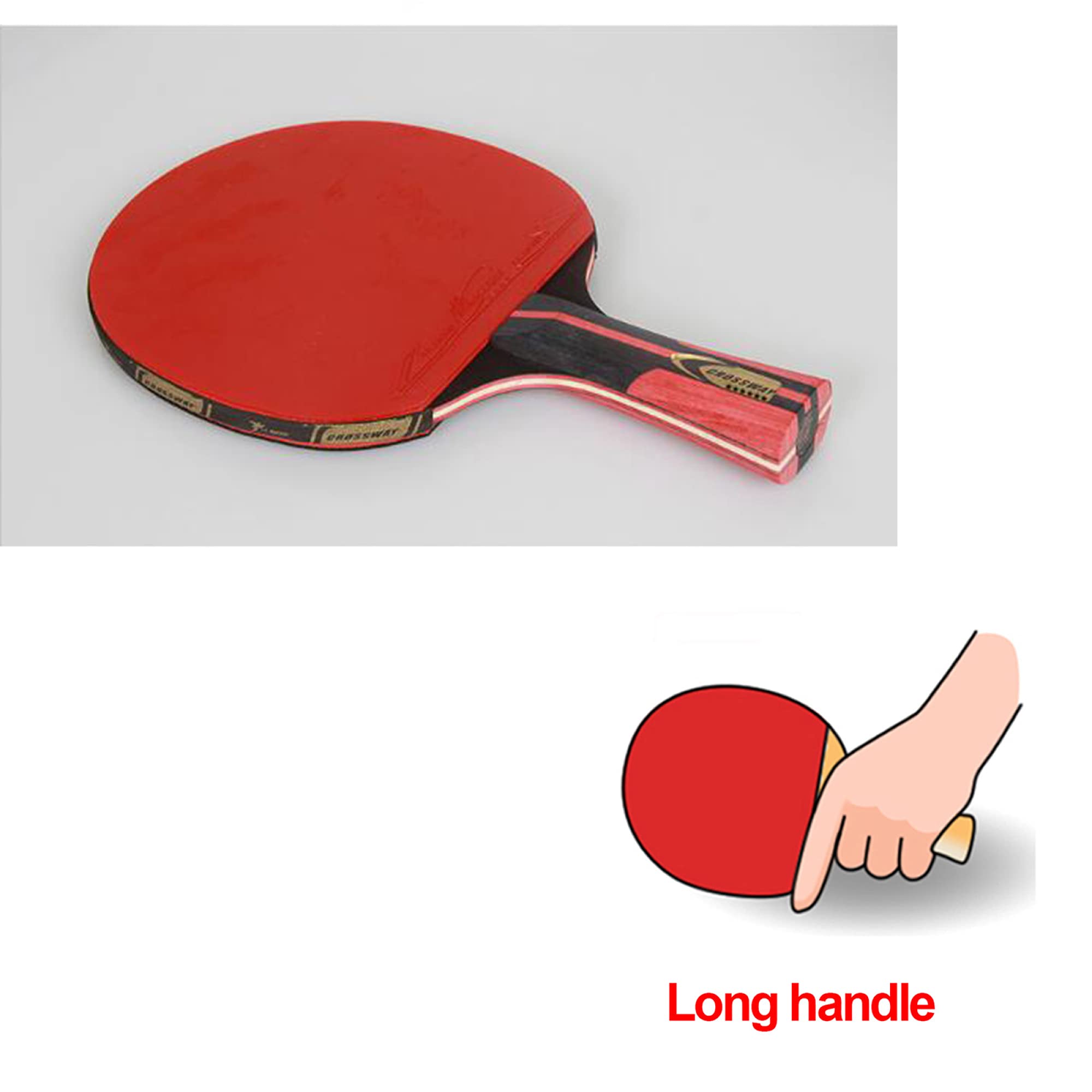 Racchetta da Ping Pong, Racchetta Professionale(Short Handle)