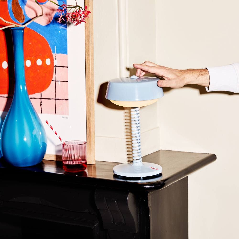 Fatboy Bellboy LED Lampe de Table - Rechargeable - 30cm - Jet Bleu