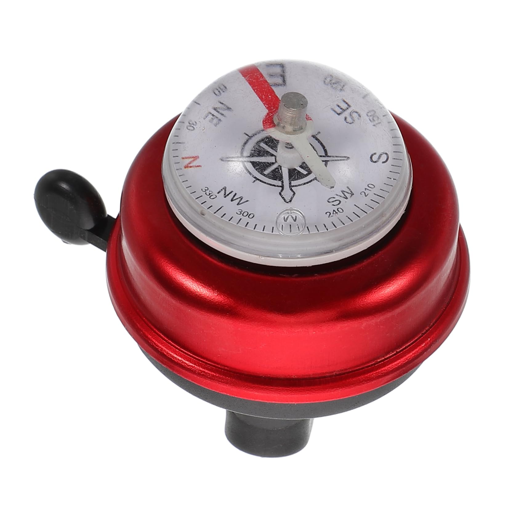 GOOHOCHY Cute Bike with Built Compass Durable Bicycle Horn for Bikes Tricycles and Scooters Easy Installation Loud Sound Multi Functional Design for Boys