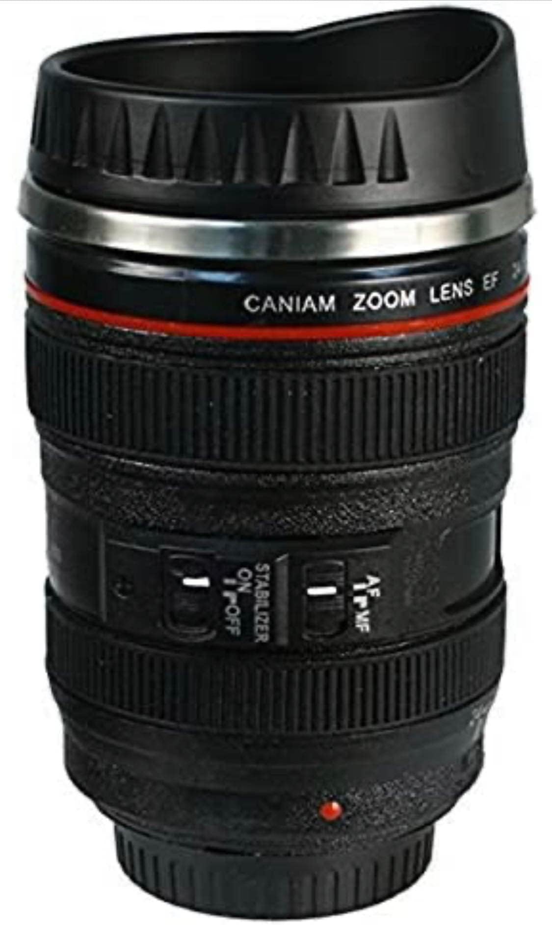 Camera Lens Coffee Cup, Travel Mug - Camera Eos 24-105Mm Model Stainless 400Ml Thermos