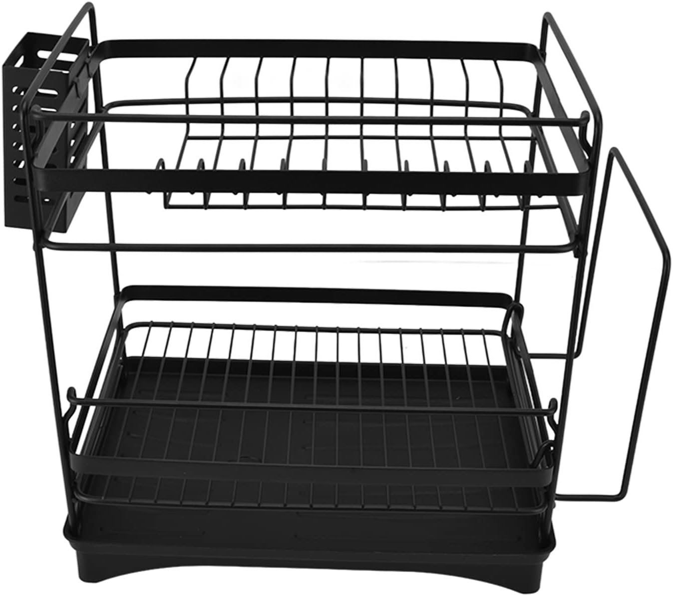 Dish Rack, Stainless Steel Space Saving Rust Proof Kitchen