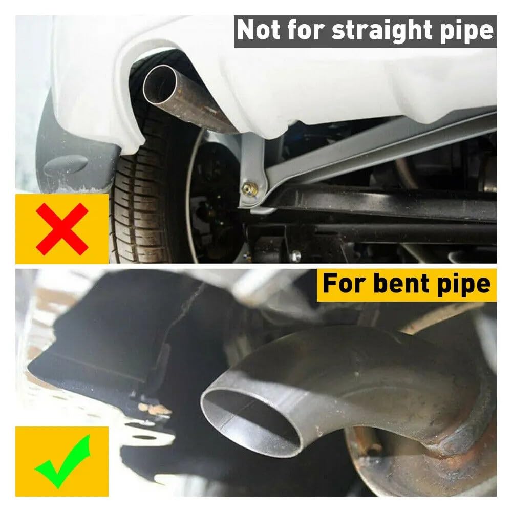 Car Exhaust Muffler Pipe Pasuje do Toyota Yaris 2004-2021 tylny tłumik rury wydechowej samochodu ze stali nierdzewnej Tłumik Samochodowy(A)