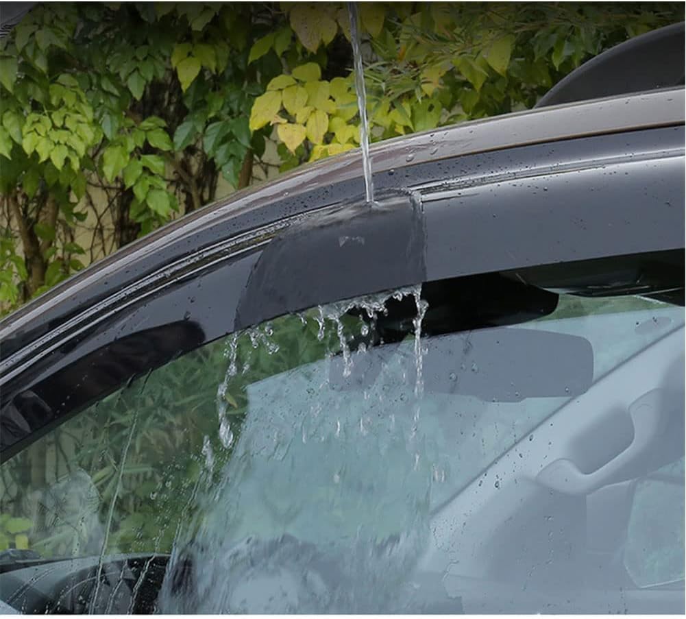 Samochodowe deflektory wiatrowe do samochodu KIA Carens 2013-2018, przednie tylne szyby boczne deflektory deszczu kompatybilne ochrona przed deszczem osłona przeciwdeszczowa osłona przeciwmgielna