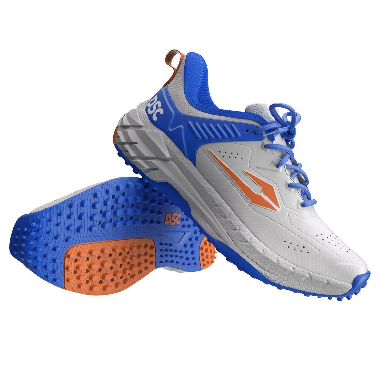 DSC Endgame Cricket Shoes with Durable Rubber Studs; Professional Cricket Footwear for Batting, Bowling, and Fielding