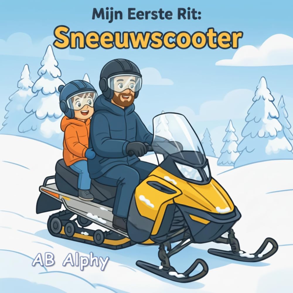 Mijn Eerste Rit: Sneeuwscooter: Een geruststellend verhaal over de allereerste rit van een kind op een sneeuwscooter