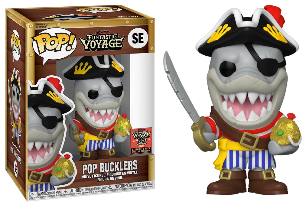 Funko Pop Bucklers figura Funtastic Voyage el regalo ideal para coleccionistas de vinilo