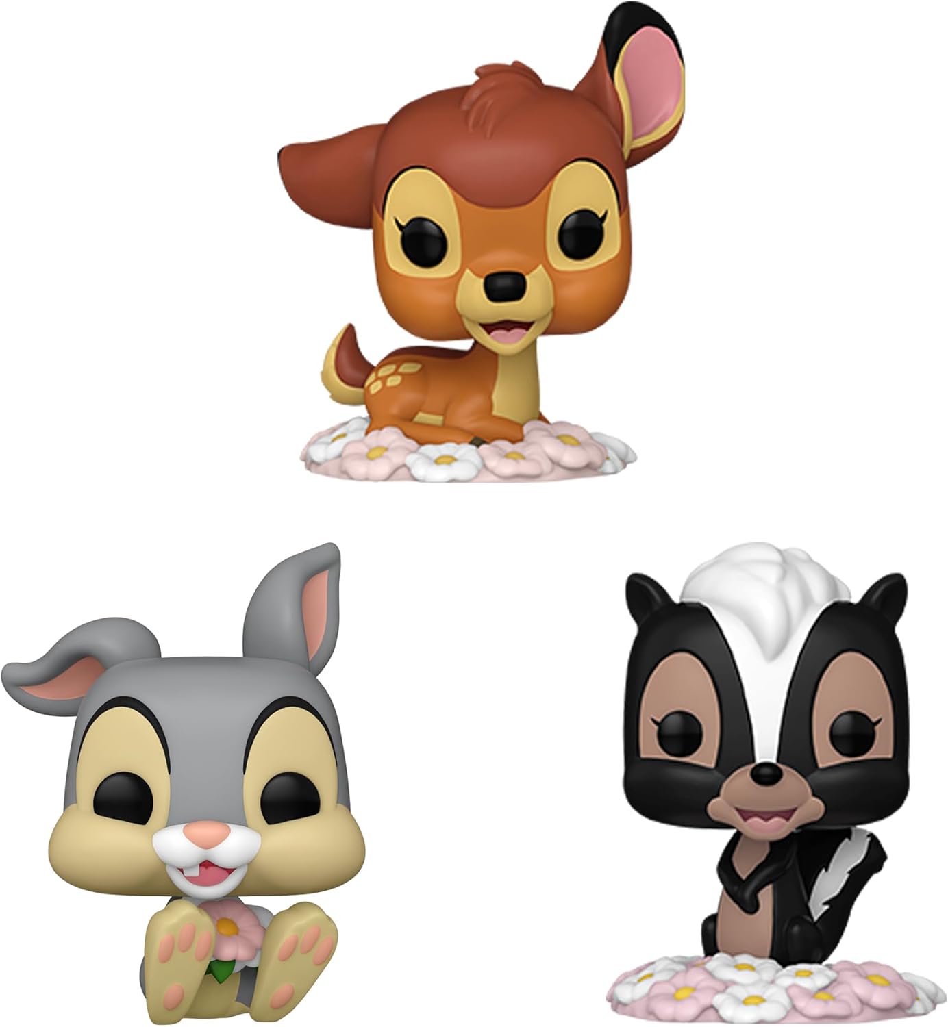Funko Pop! Bambi Set of 3 - Bambi, Thumper and Flower