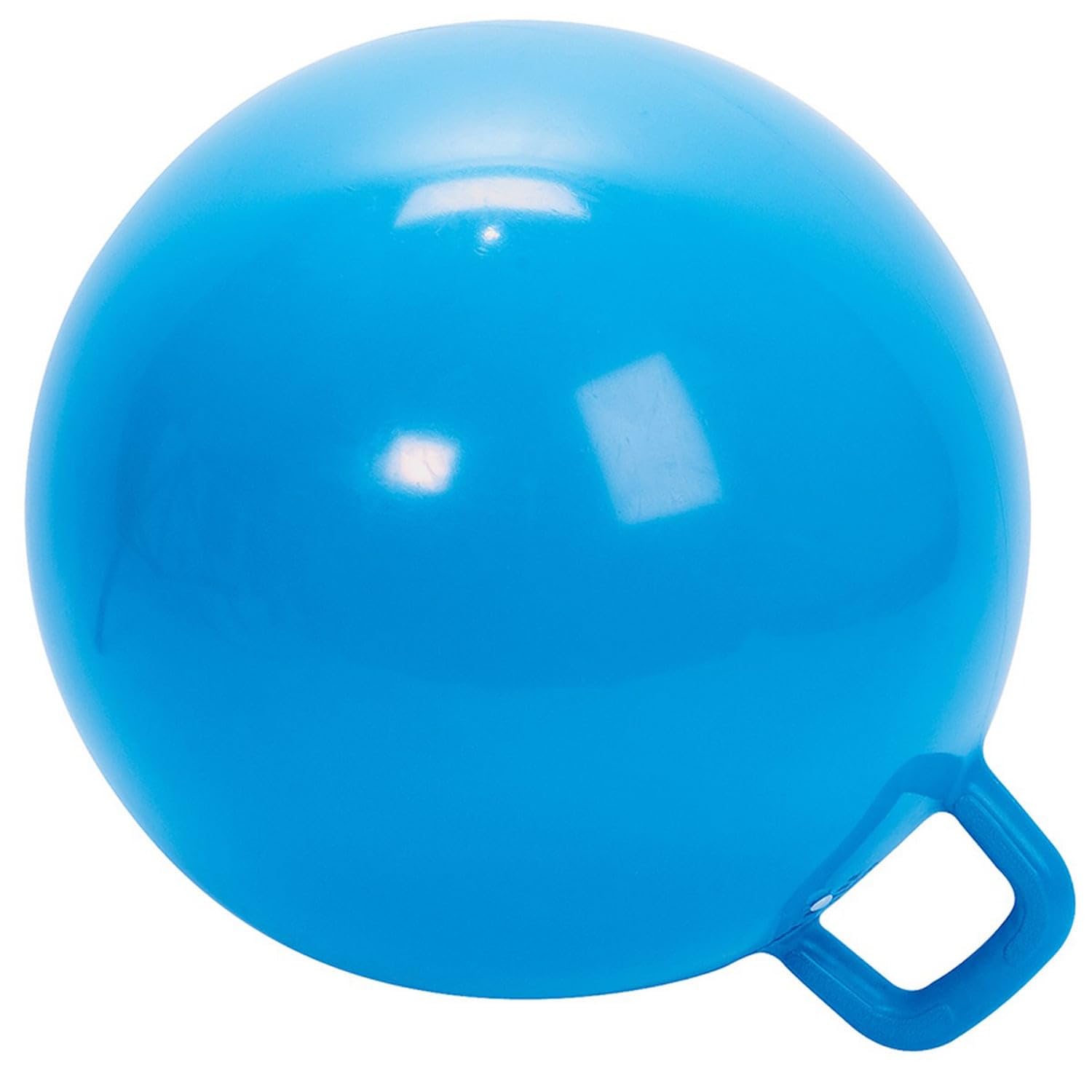 Toysmith Playground Classics, Hoppy Ball, 18" Ride-On Bounce Ball, For Boys & Girls Ages 3+ , Blue - Image 2