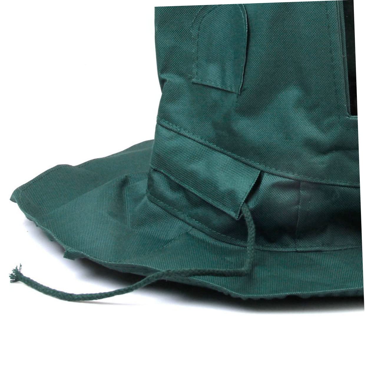 LIFKOME Grüne Sandstrahlhaube mit Winddichtem Schutz für Schleifrost | Dauerhaftes Canvas und Acrylglas, für Mitarbeiter in Zementwerken, Geeignet für Sandstrahlarbeiten