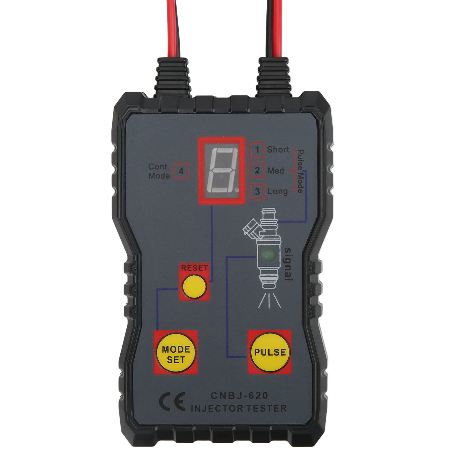 Buy Fuel Injector Tester, 12V 4 Pulse Modes Automotive Handheld Car