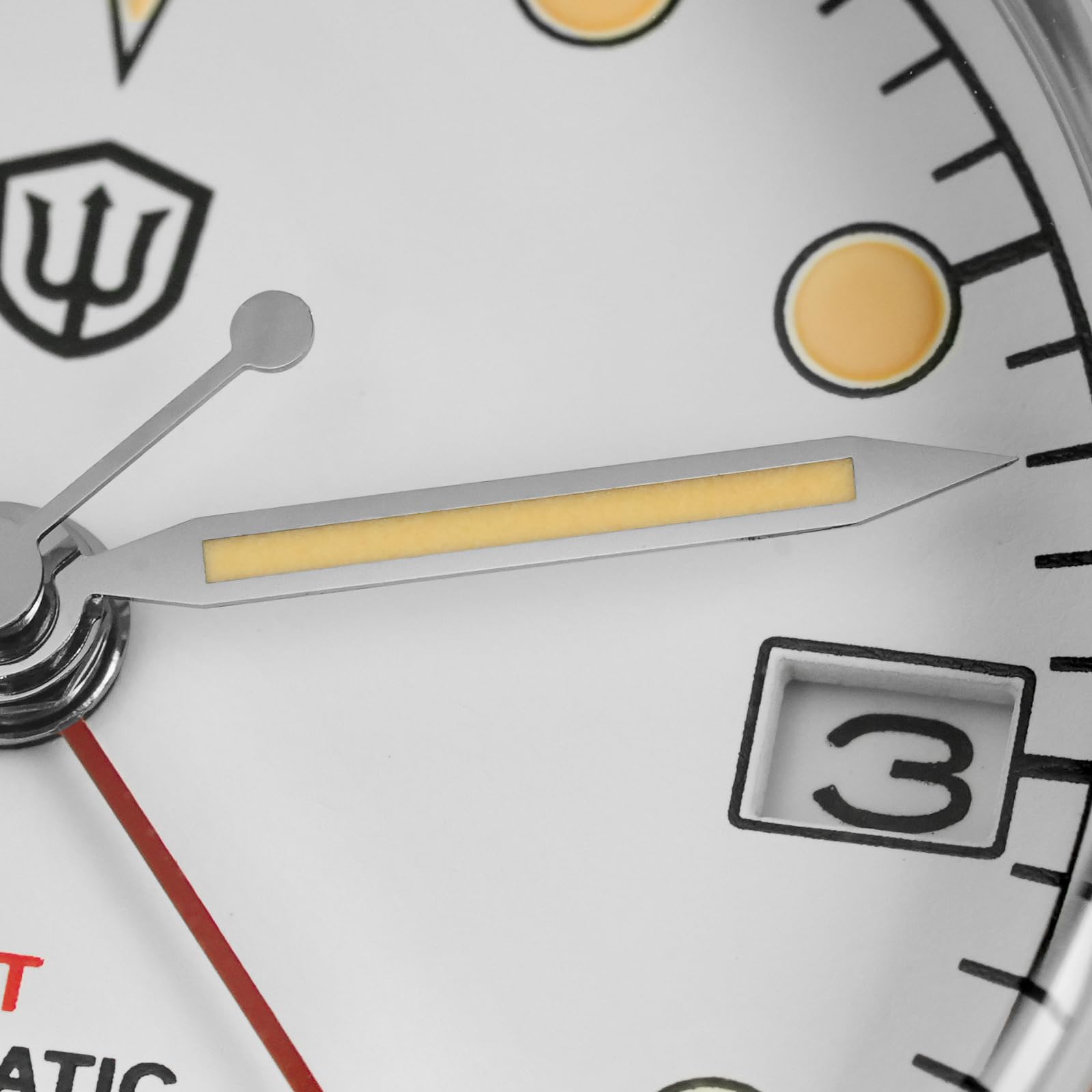 watchdives Relojes GMT para Hombres, WD6542 Reloj Hombre NH34 Automático Reloj De Pulsera 38mm Cristal De Zafiro Abombado Burbuja Relojes 100M Resistente Al Agua