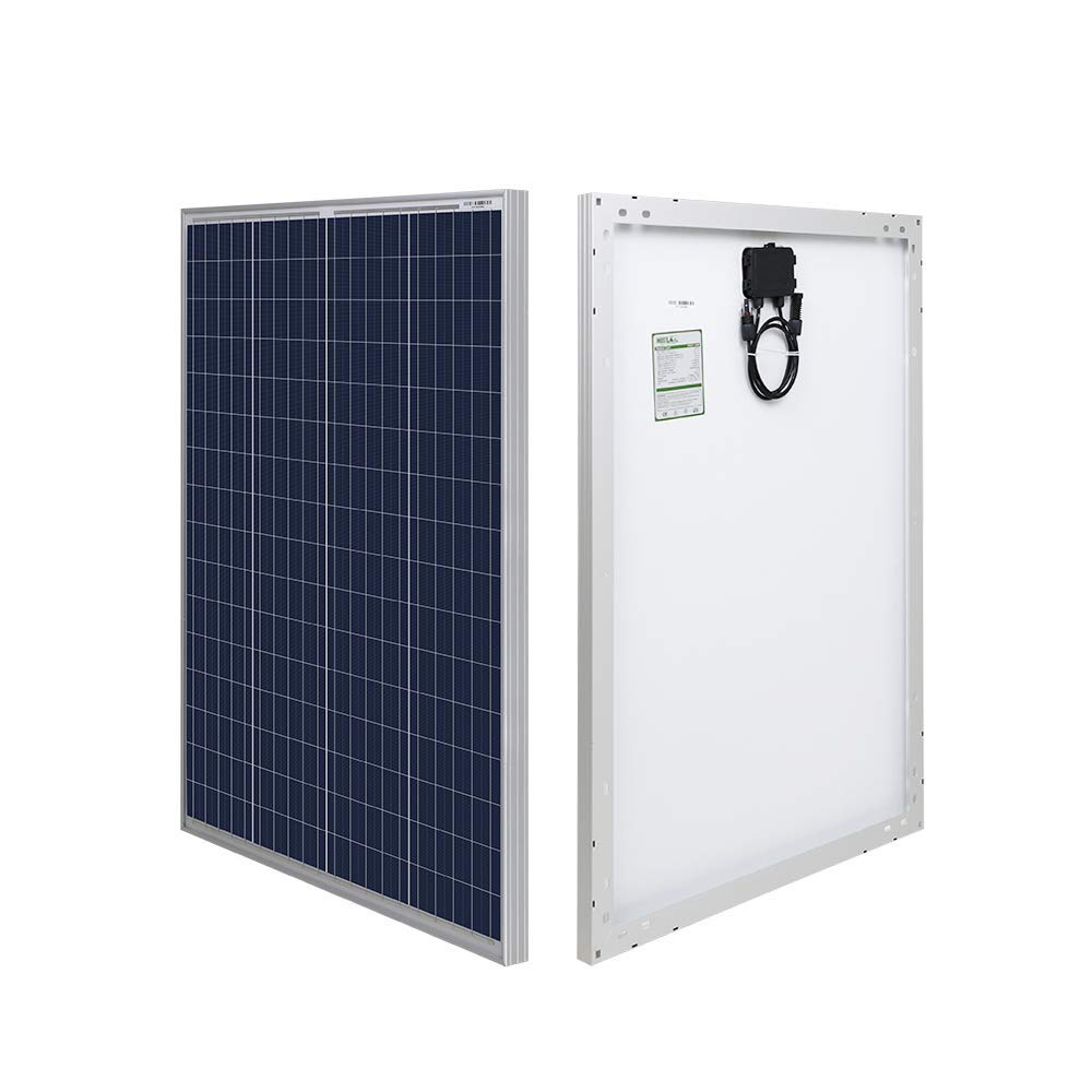 Buy HQST 100 Watt 12 Volt Polycrystalline Solar Panel with Solar
