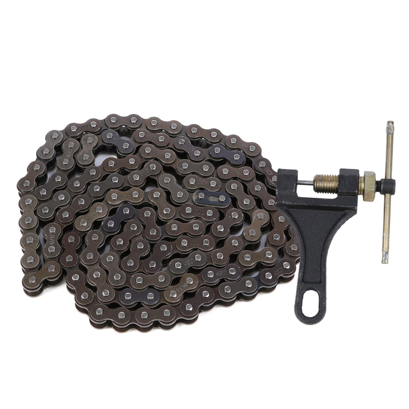 Atv Motorbike Replacement Chain Set with Links And Construction Dirt Bike Chain for Motorbike Parts