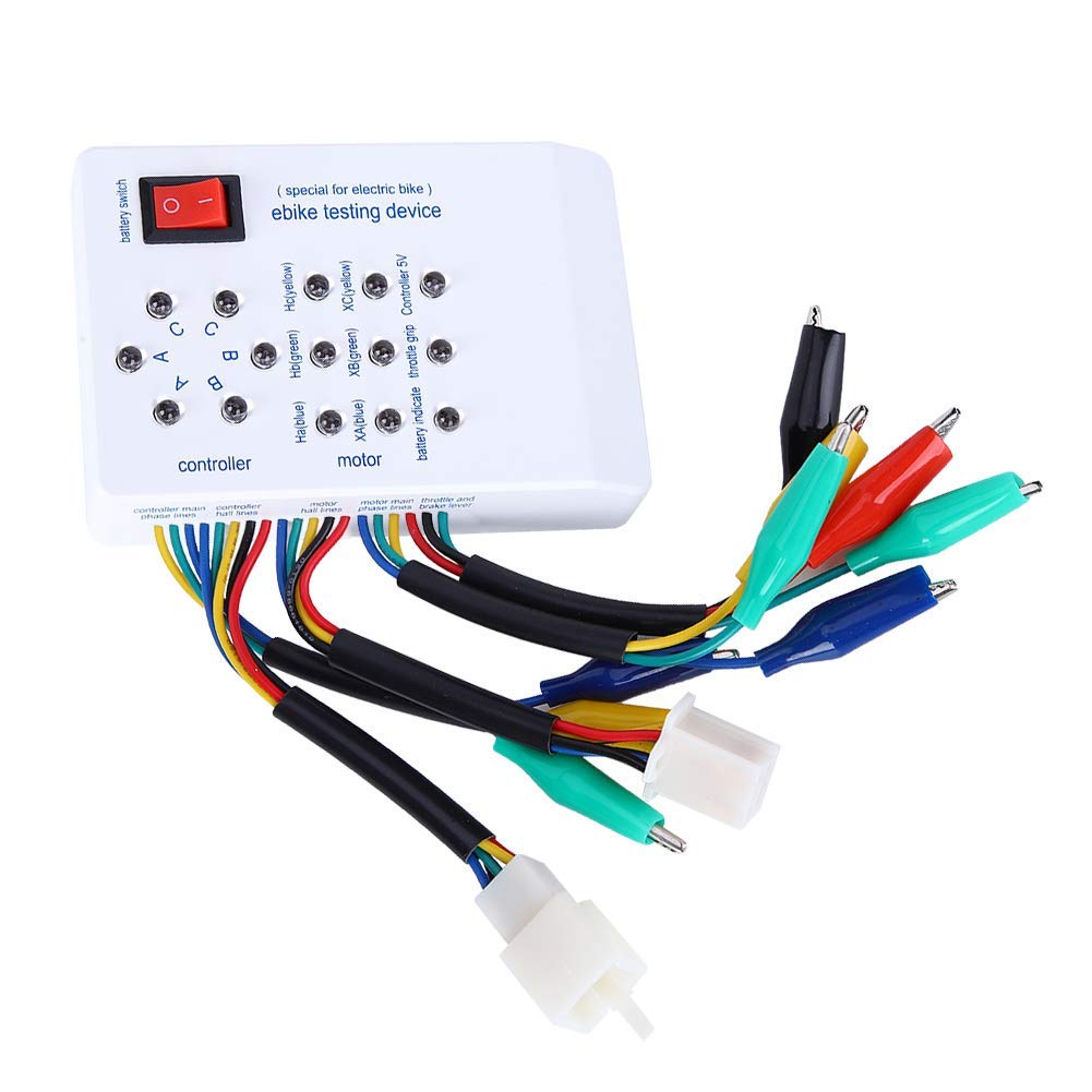 WANGCL Wykrywacz skutera elektrycznego elektrycznego bezszczotkowego sterownik elektryczny urządzenie do testowania samochodu elektrycznego