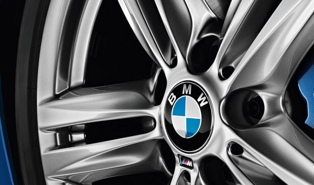 Oryginalny zestaw emblematów BMW do felgi 1 zestaw = 4 sztuki