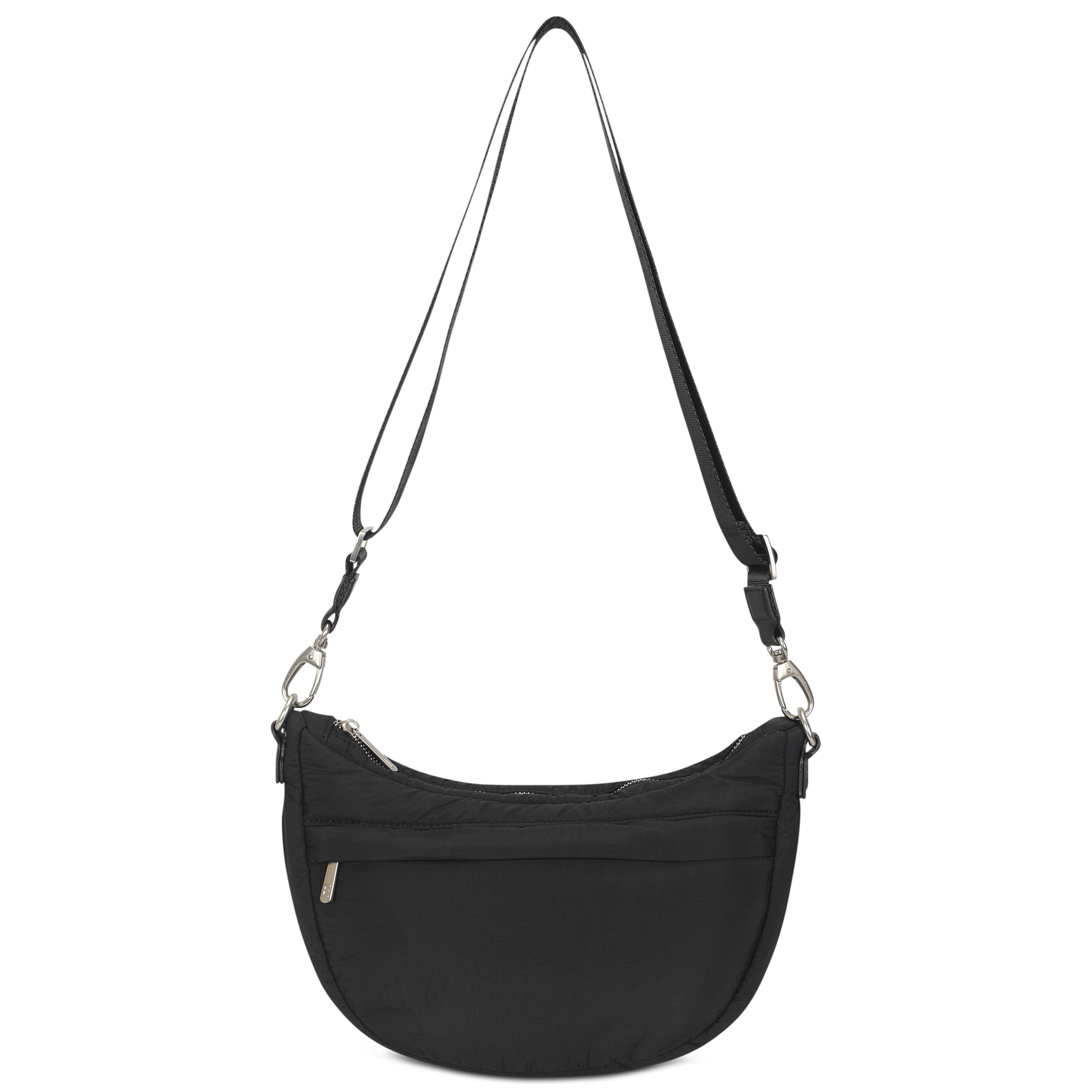 Expatrié Borsa a Tracolla Donna - Vivy - Borsetta Mezzaluna - Borsa Piumino Piccola - Soft Crossbody Half Moon Bag - Regolabile Marsupio alla Moda - Impermeabile