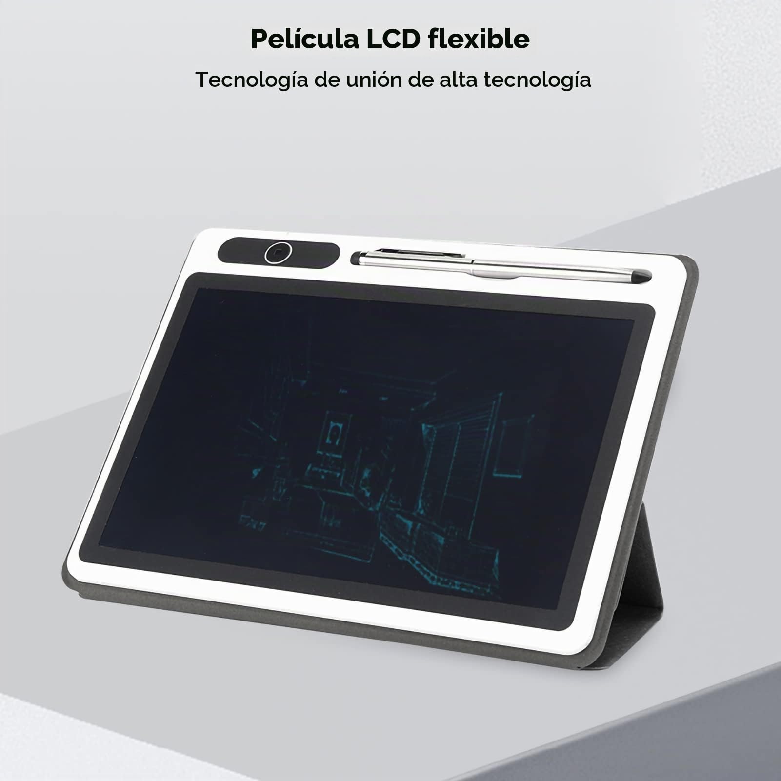 Cuaderno electrónico con bolígrafo, tableta de dibujo de 9 pulgadas, Dital, almohadilla de dibujo, bloc de notas inteligente, bloc de notas digital, bloc de notas electrónico, tableta LCD, trazado