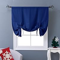 Vista 91 de NICETOWN Cortina Opaca para Ventana de Baño - Cortinas Enrollables de Privacidad con Aislamiento Térmico para Puerta de Vidrio/Ventana de Cocina