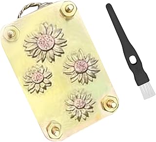 Kit de prensa de flores de plantas en miniatura,Arte Botánico,Juego de prensas de flores de metal ,Artes y artesanías de plantas,Conjunto de conservación de plantas florales,Máquina de estampado