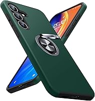 Vista 58 de JAME Funda para teléfono Samsung Galaxy A17/A26 5G con protector de pantalla [2 paquetes] Soporte de anillo Soporte Doble Capa Grado Militar a