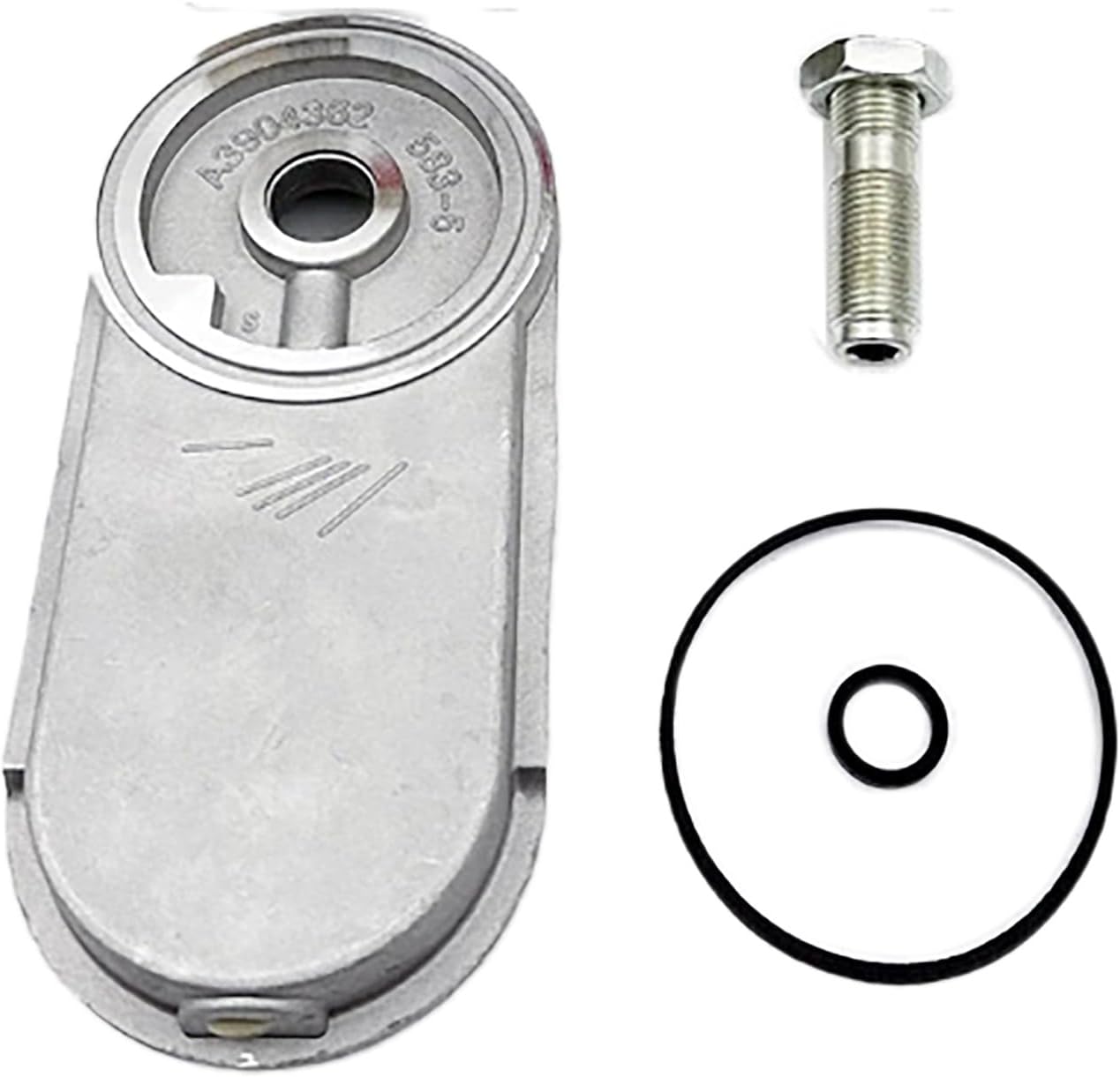 3904362 3936315 4989118 Fuel Filter Head Compatible for Cummins Engine 4B3.9 6B5.9 6C8.3 L8.9 L9.5 ISBE4