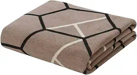 Manta Cobertor Em Microfibra 180x200cm Toque Aveludado Estampada Casal 1 Peça | ADMIRARE (HEXAGONO)