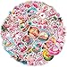 100pcs Flamingo Stickers Waterproof Decals for Water Bottles Laptop Luggage Computer Scrapbooking Teens Adults Girls Kids Funny Party Birthday Decorations