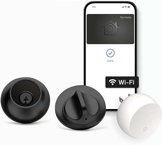 Level Lock+ WiFi Deadbolt with Apple HomeKey support