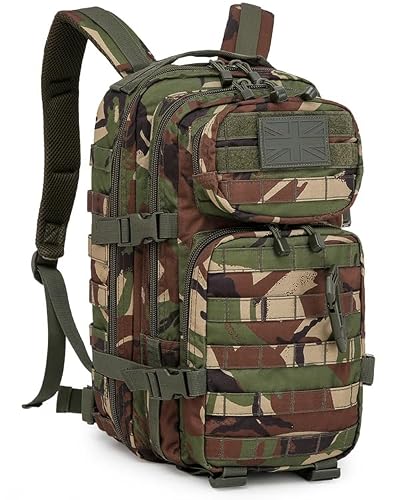 Militare tattico zaino piccolo 3 Day Assault Pack Army molle Bug out bag zaini zaino per sport all' aperto escursioni, campeggio, caccia 30l, khaki
