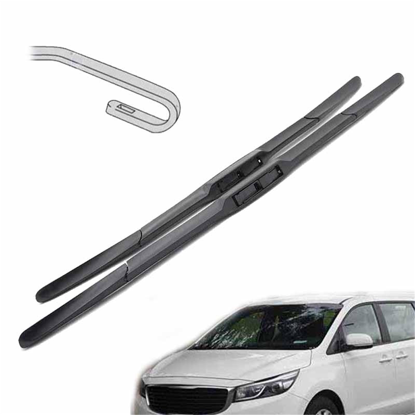 Essuie-glace Kia Carnival YP sans traces balais avant 26 18 pouces