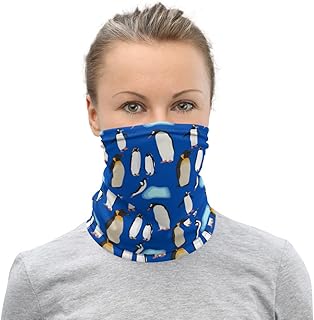 Penguin Neck Gaiter Face Cover Scarf Stitched Unisex | Breathable Fabric | Stretch Fabric