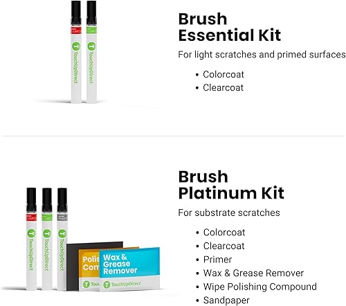 Vista 73 de TouchUpDirect WA926L/59 Quicksilver Metallic Compatible con GMC Exact Match - Aerosol de pintura de retoque - Kit esencial Quicksilver Metálico