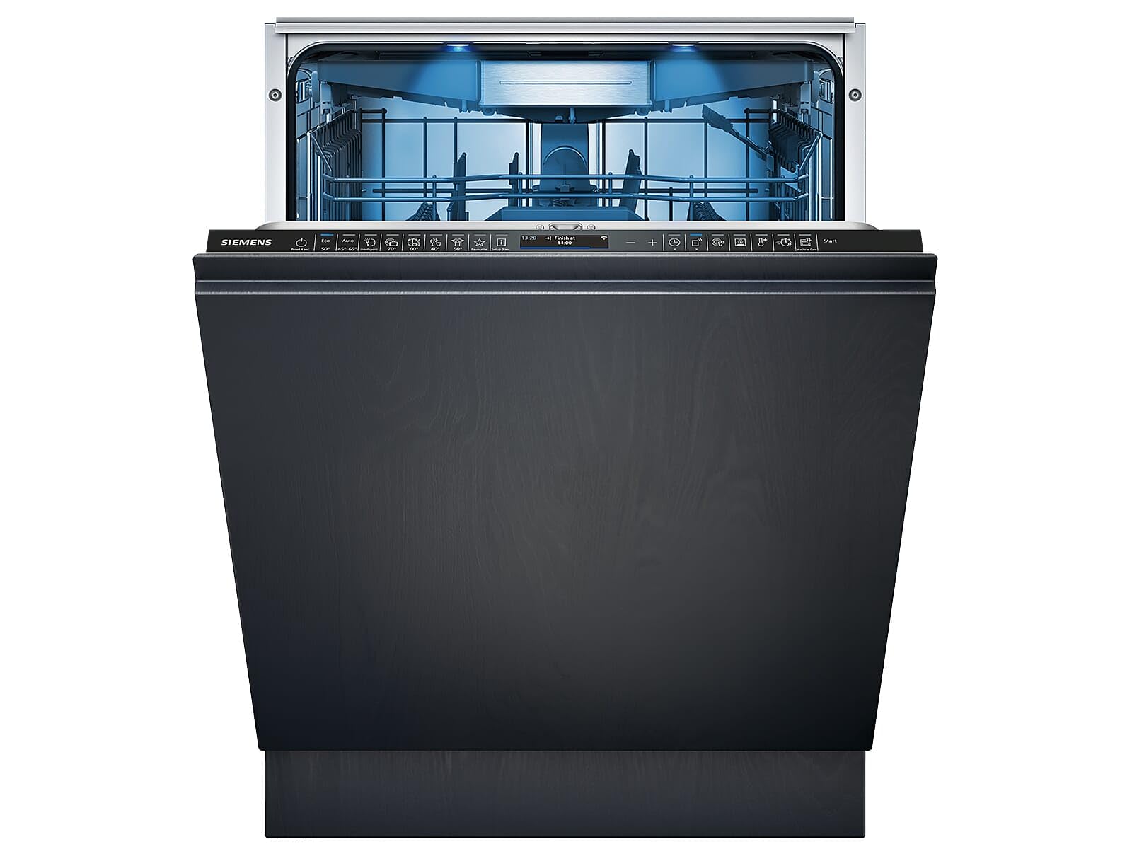 Siemens SN87TX00CE, iQ700, lavastoviglie completamente integrata, Home Connect, lavastoviglie Made in Germany, cassetto portaposate, essiccazione zeolite, varioSpeed, programma intelligente, glassZone