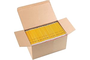 Madisi Wood-Cased #2 HB Pre-Sharpened Bulk Pencils (1000 ct)