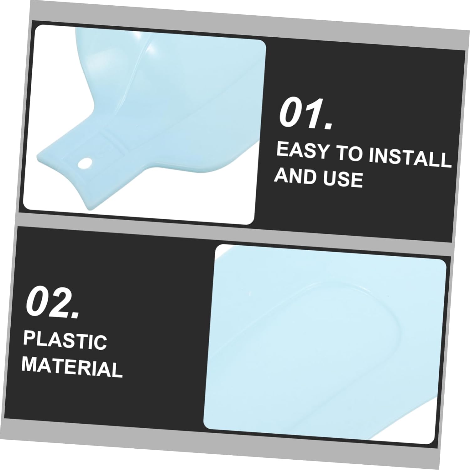 Angoily 60pcs Small Fan Blades Replacement Accessories for Home Use Plastic Fan Parts High Airflow Design Easy to Install and Various Models