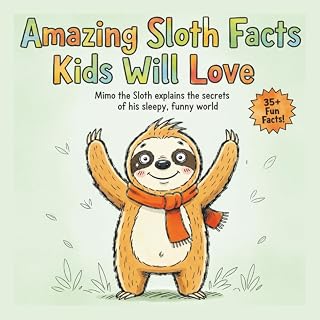Amazing Sloth Facts Kids Will Love: Mimo the Sloth explains the secrets of his sleepy, funny world