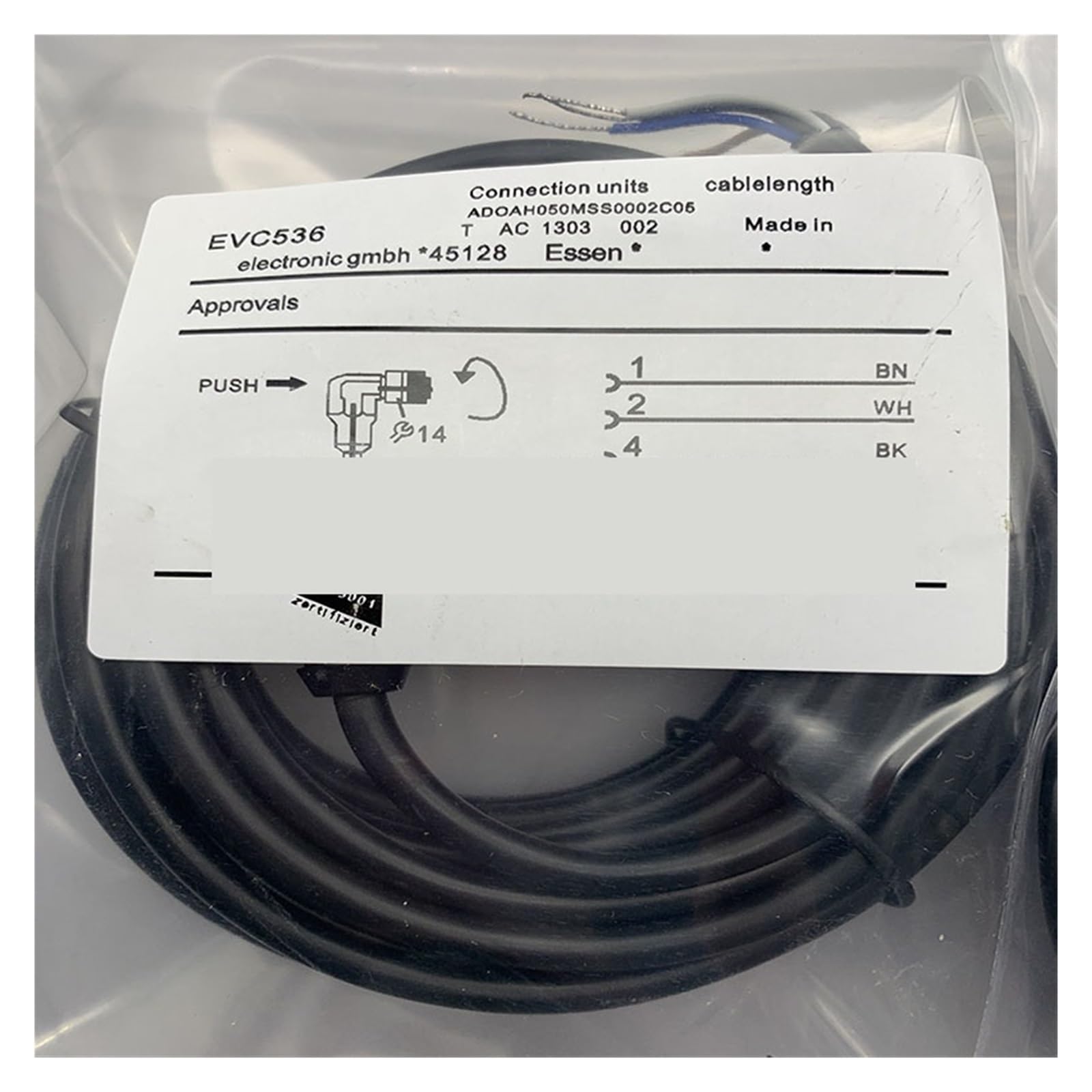 Capteur de proximité EVC536 haute précision et étanche