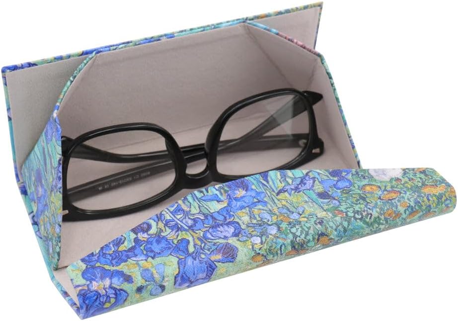 Real Sic Glasses Case for Men and Women - Magnetic Folding Hard Shell Sunglass Holder - Inspired by Activities/Hobbies